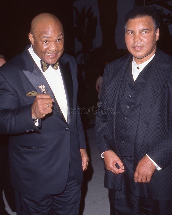 George Foreman y Muhammad Ali