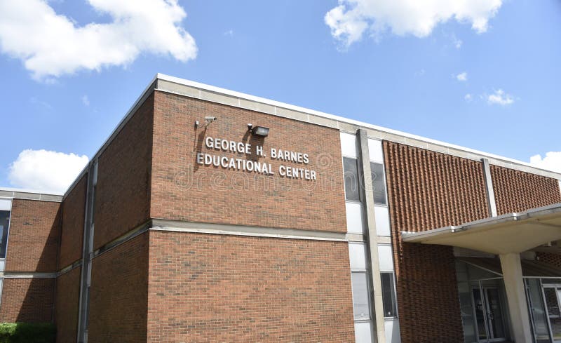 George H Centro scolastico di Barnes, Memphis, TN immagine stock George H Centro scolastico di Barnes, Memphis, TN immagine stock