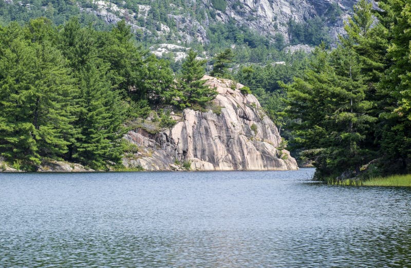 Lake No Parque Provincial De Killarney Foto de Stock Imagem de