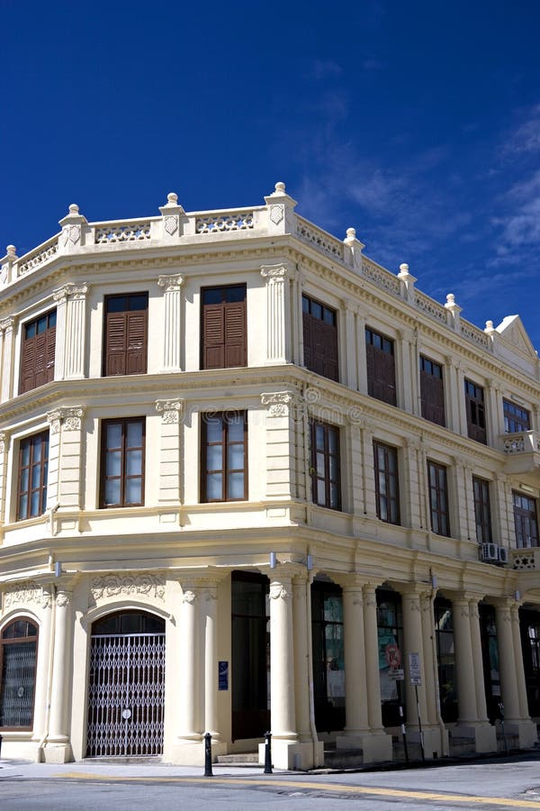 George Town Heritage Building Stock Photo - Image of penang, asia: 7293998