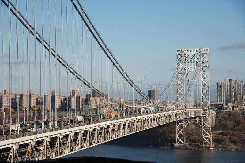 George Washington Bridge in daylight