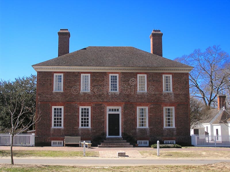 George Wythe House royalty free stock photography
