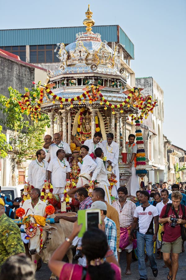 Georgetown, Penang, Malaysia – January 23, 2016 : Hindu Devotee