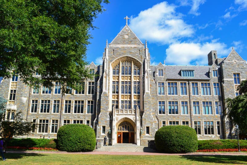 University Car Barn and Canal Stock Image Image of water