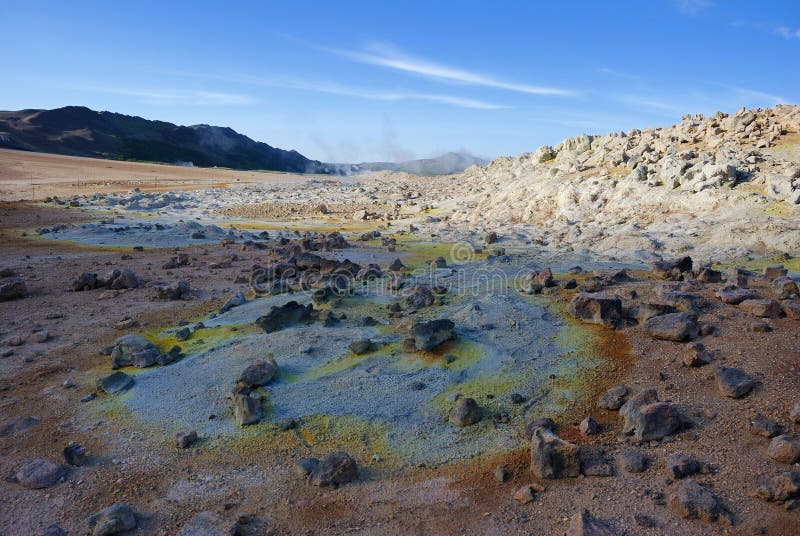 Geothermal area