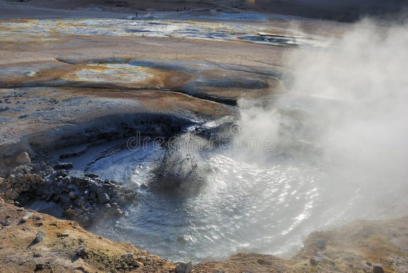 Geothermal area