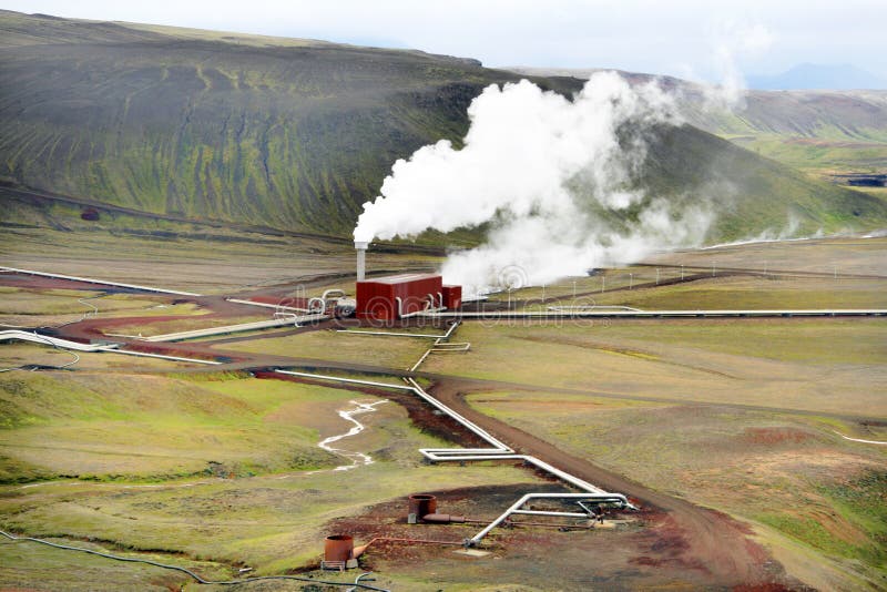 Geothermal station