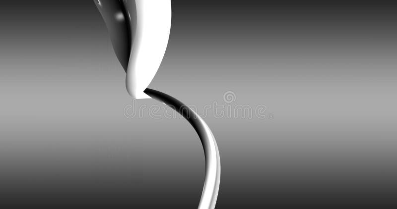 Geplündert. abstrakter weißer Hintergrund mit dynamisch grauen 3D-Linien 3d-Animation weißer Linien. moderner Videohintergrund vektor abbildung