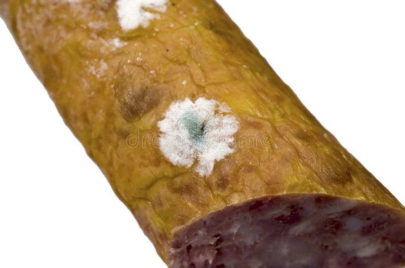 Verdorbene Wurst Stockfoto Bild Von Verdorben Haut 77604038