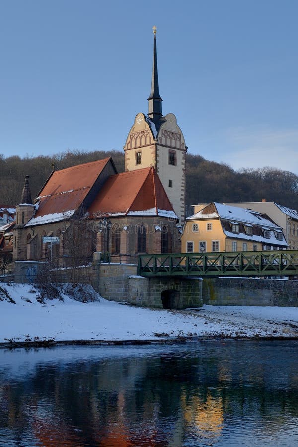 Gera city in winter stock photo. Image of outdoors, scenery 17739412