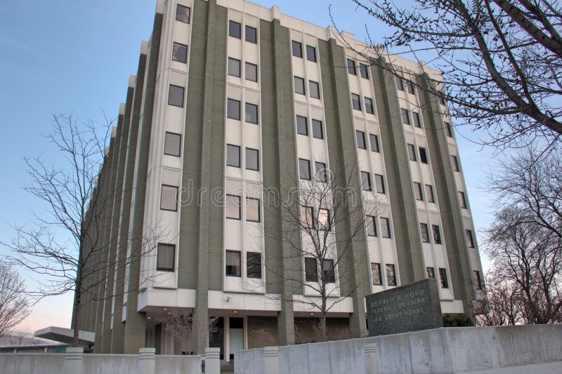 Gerald R Ford Federal Court Building fotografia stock Gerald R Ford Federal Court Building fotografia stock