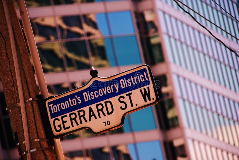 Gerard one of the famous streets in Toronto