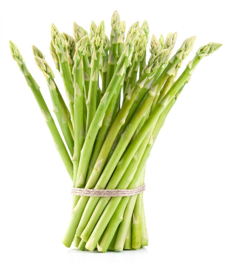 Gerbe d'asperge. photographie stock Gerbe d'asperge. photographie stock