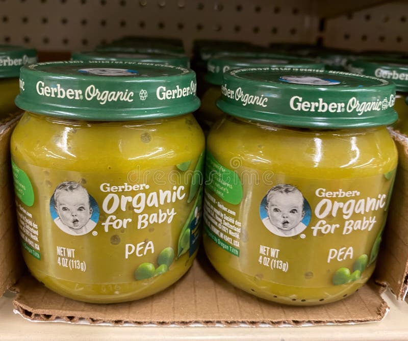 gerber baby food jar label