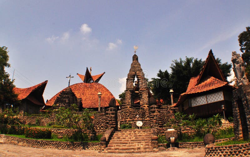 Gereja Pohsarang Kediri Jawa Timur  Editorial Photo Image 