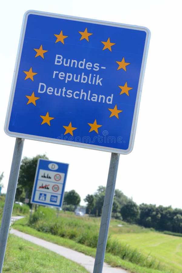 German Border stock image. Image of marker, economics - 85863897