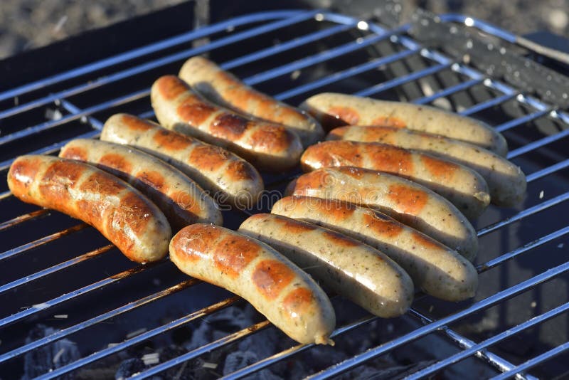 German Bratwurst stock photo. Image of dinner, picnic 101742390