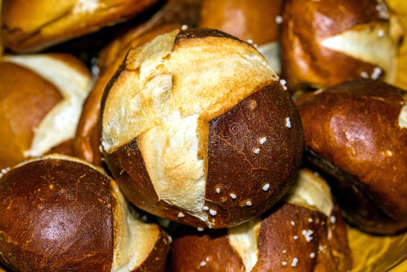 German bun with lye stock photo. Image of liquor, specialty 66840192