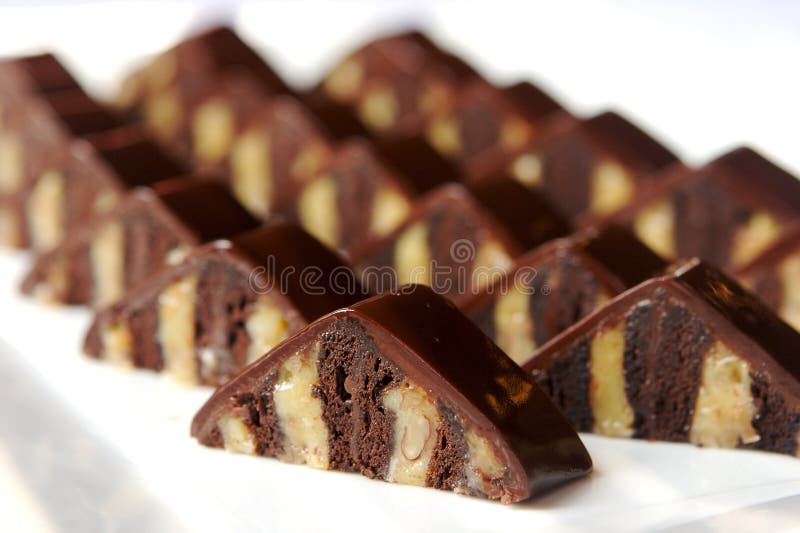 Chocolate wafer cookie stock image. Image of sweet, cookie 6625231