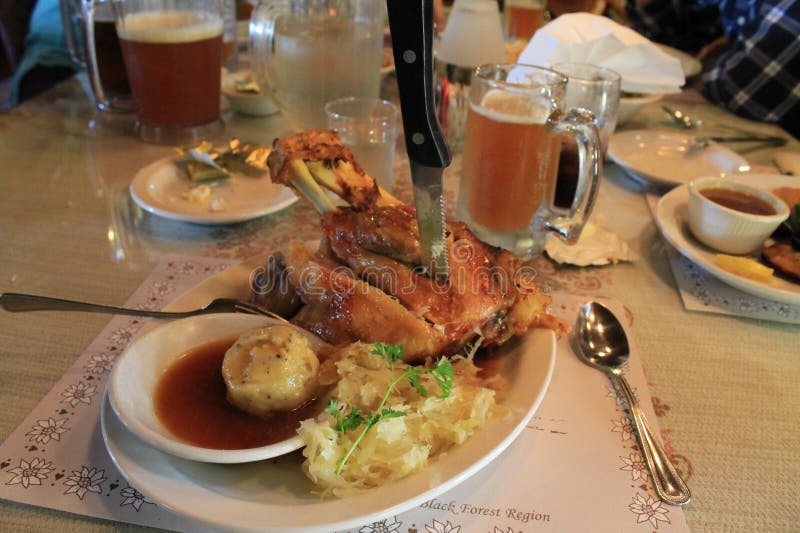 Classic German dinner stock image. Image of german, food 40846123