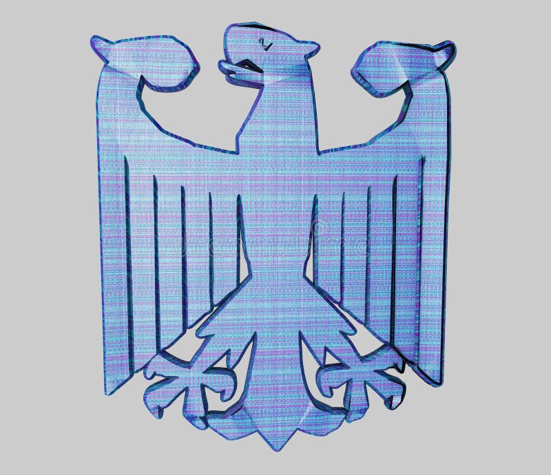 German Eagle stock illustration. Illustration of icon - 5516365
