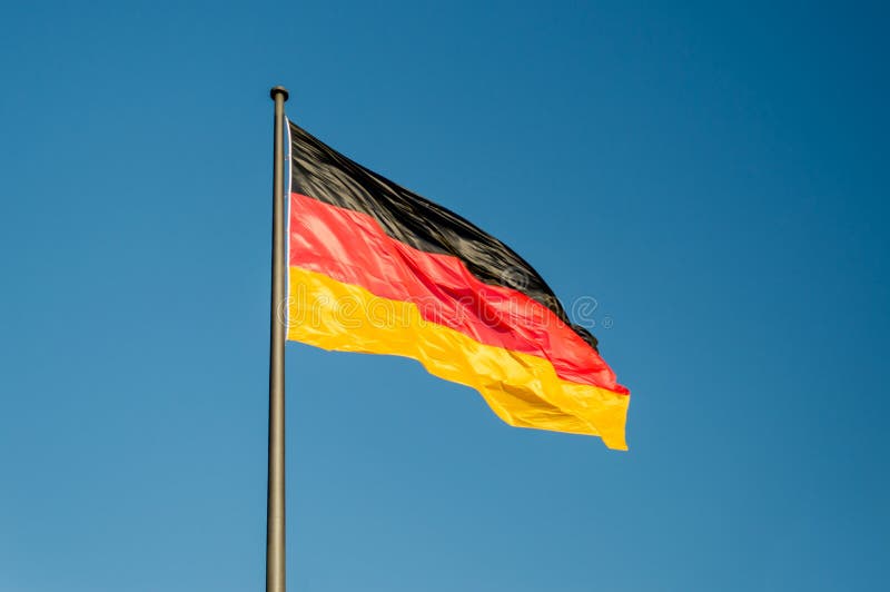 German Flag stock image. Image of colored, flutter, sunny 44279337