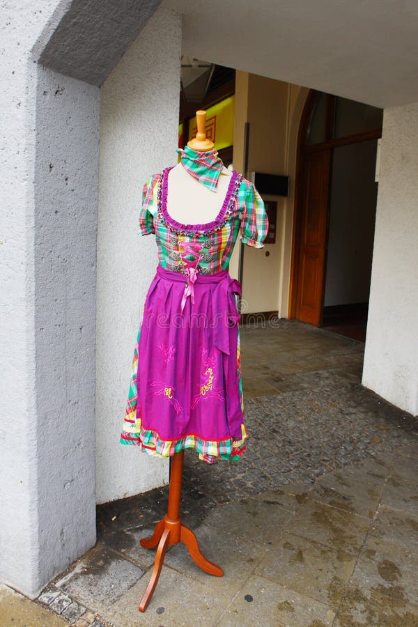 German National Clothing on Sale Stock Image Image of mannequin