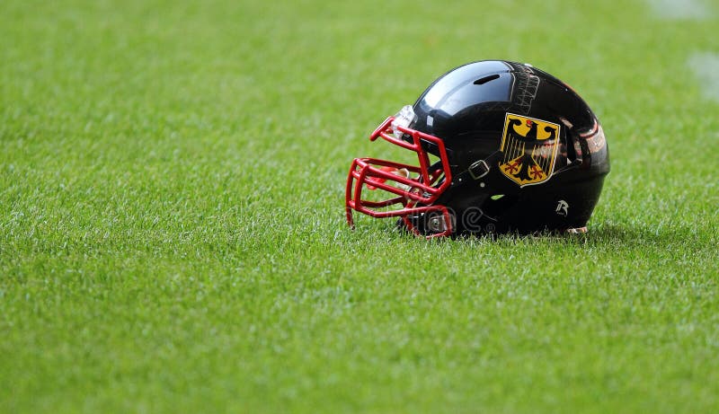 German National team in American Football. royalty free stock photo
