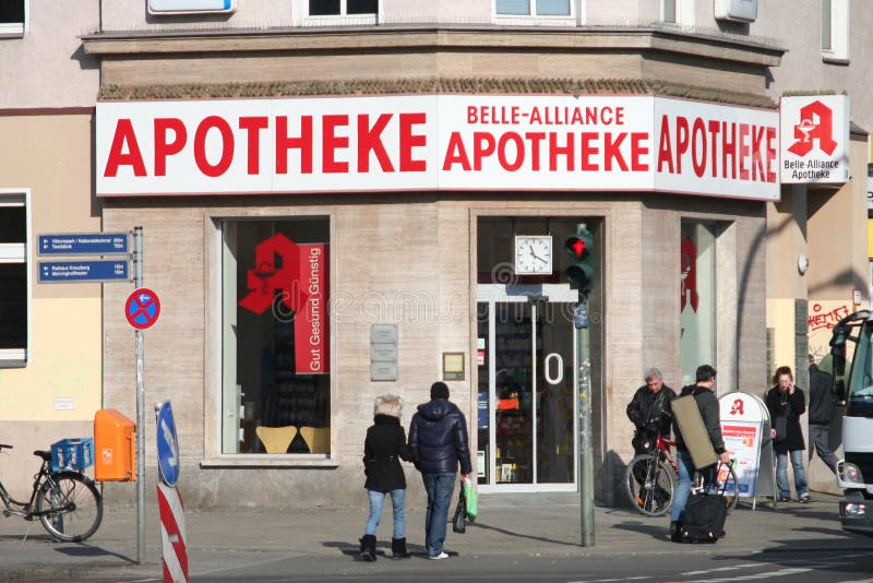 German Pharmacy editorial stock image. Image of vintage 19222839