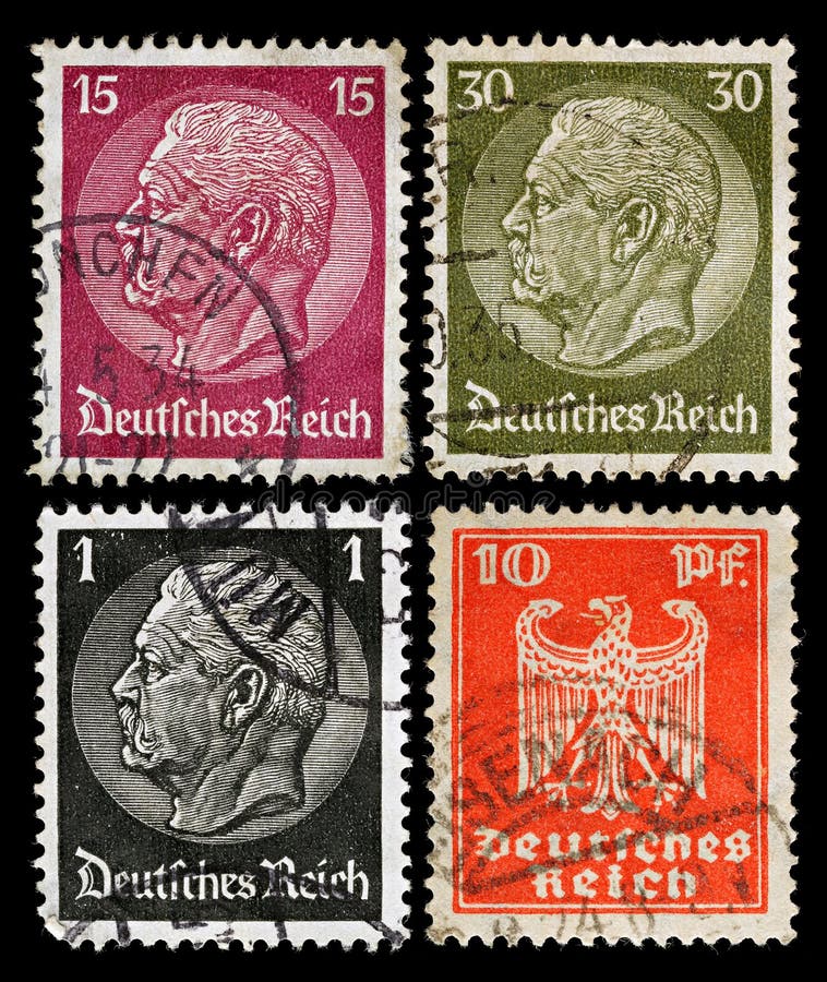 German Postage Stamps stock photo. Image of german, letter 21204188