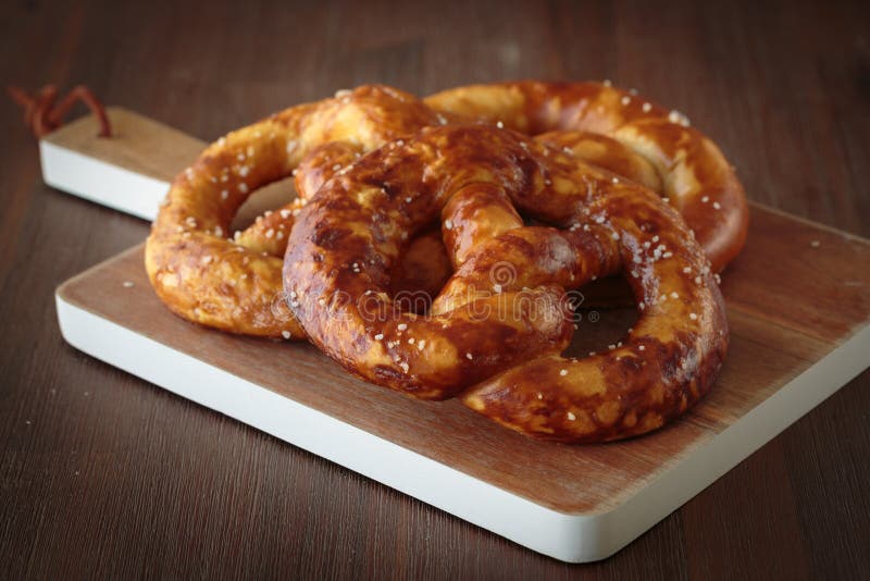 The german pretzel stock image. Image of culture, traditional 77341121