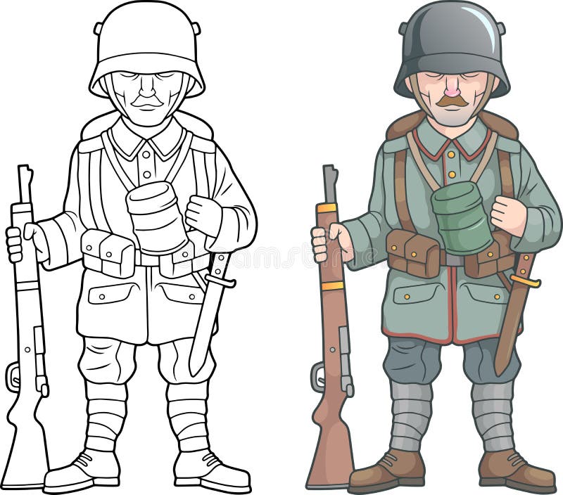 EASY way How to Draw Army Guy - Soldier - YouTube