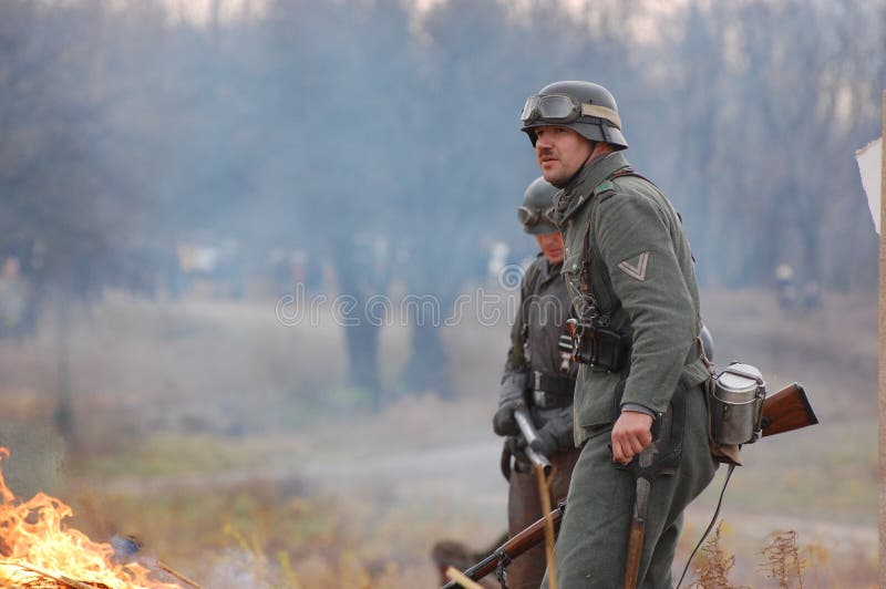 German soldiers of WW2