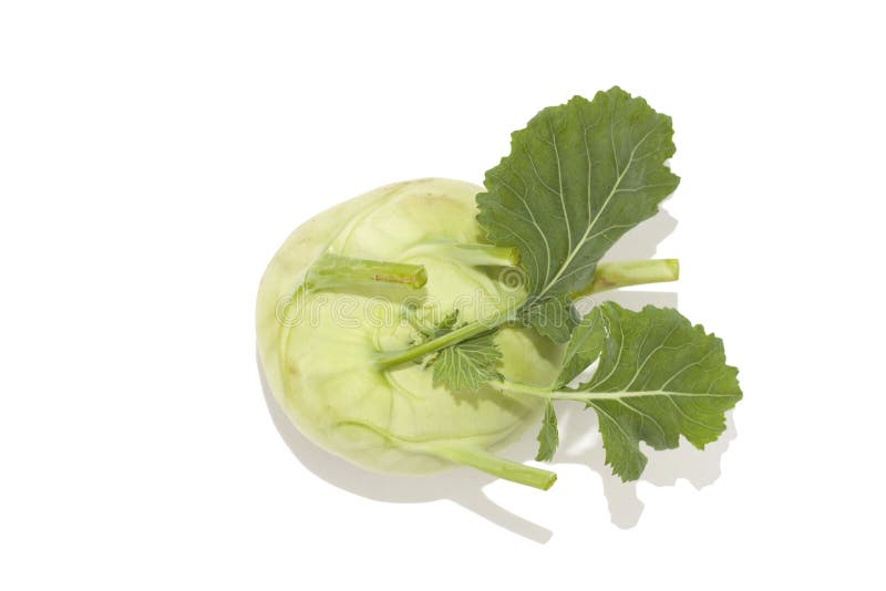 German Turnips Over White Background Stock Photo Image of oleracea, green 48653308