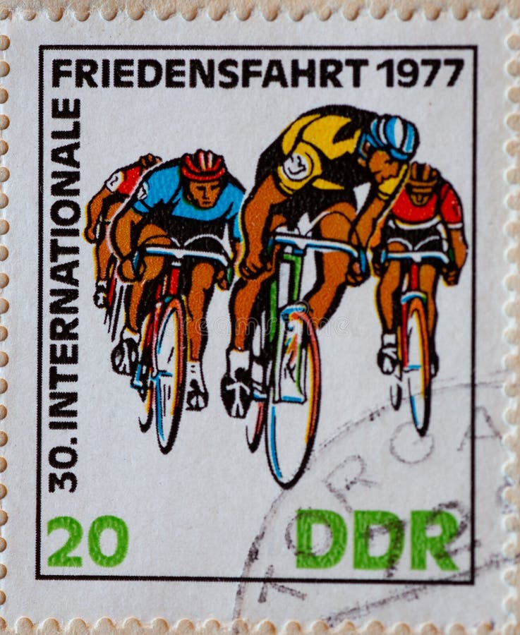 GERMANY, DDR - CIRCA 1977 : a Postage Stamp from Germany, GDR Showing