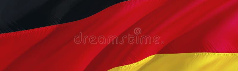 Germany Flag. 3D Rendering Waving Flag Design. the National Symbol of German.  3D Waving Sign Design Stock Photo - Image of independence, closeup:  139820392