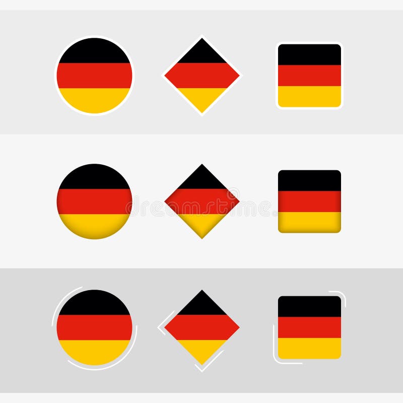 Deutschland Flagge Stock Illustrations – 123 Deutschland Flagge