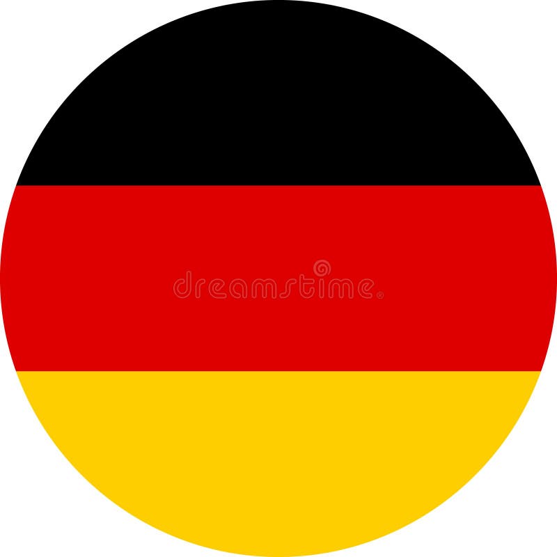 Germany Flag Illustration Vector Eps Stock Vector Illustration of