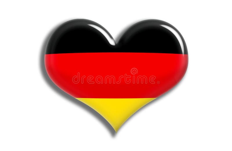 Germany Shiny Heart