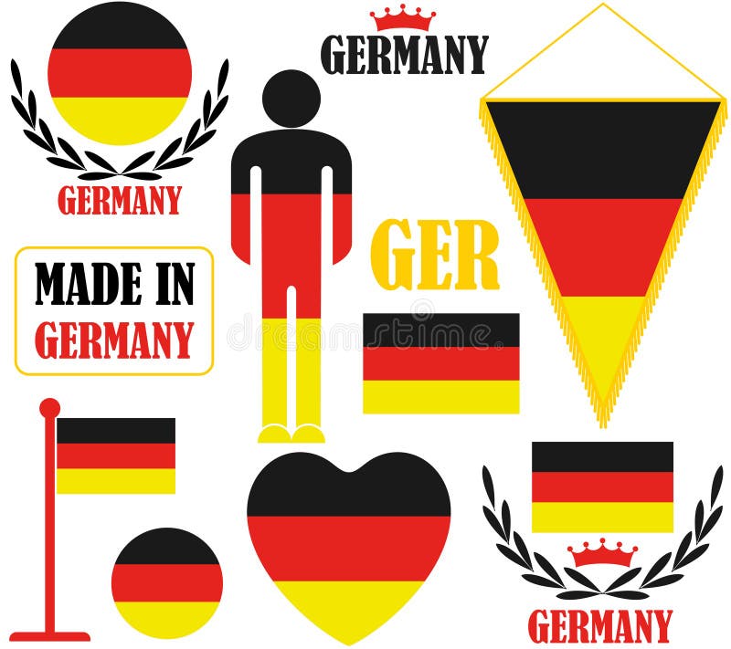 Germany stock vector. Illustration of travel, culture 48521642