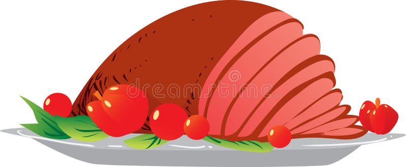 Geroosterd vlees vector illustratie Geroosterd vlees vector illustratie