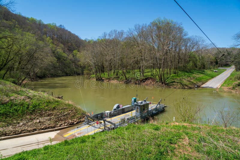 Gerryboat at Mammoth Cave National Park Editorial Stock Photo Image of kentucky, creek 248936283