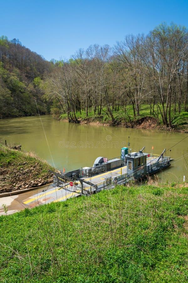 Gerryboat at Mammoth Cave National Park Editorial Photography Image