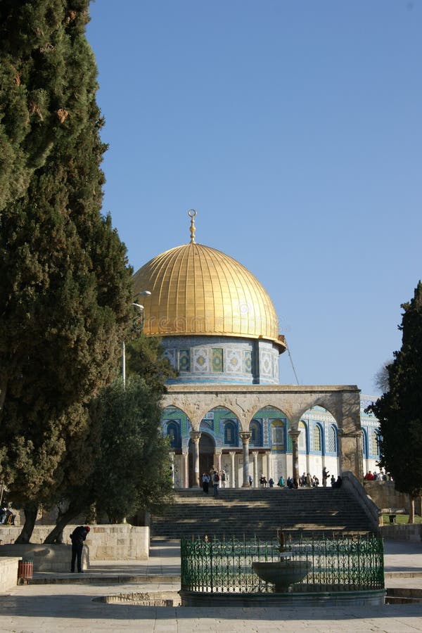 Gerusalemme, Cupola Della Roccia, Israele Immagine Stock Immagine di