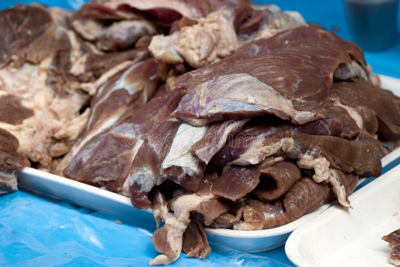 Geräuchertes Fleisch stockfotografie Geräuchertes Fleisch stockfotografie