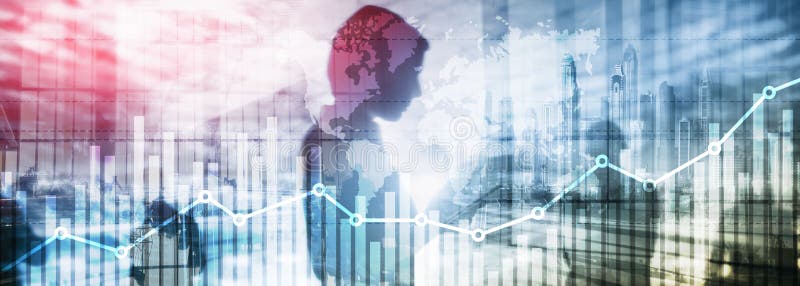 Gesch?ftsfinanzwachstums-Diagrammdiagramm, das Diagrammhandel und Hintergrund der Devisenaustauschkonzeptdoppelbelichtungsgemisch stock abbildung Gesch?ftsfinanzwachstums-Diagrammdiagramm, das Diagrammhandel und Hintergrund der Devisenaustauschkonzeptdoppelbelichtungsgemisch stock abbildung