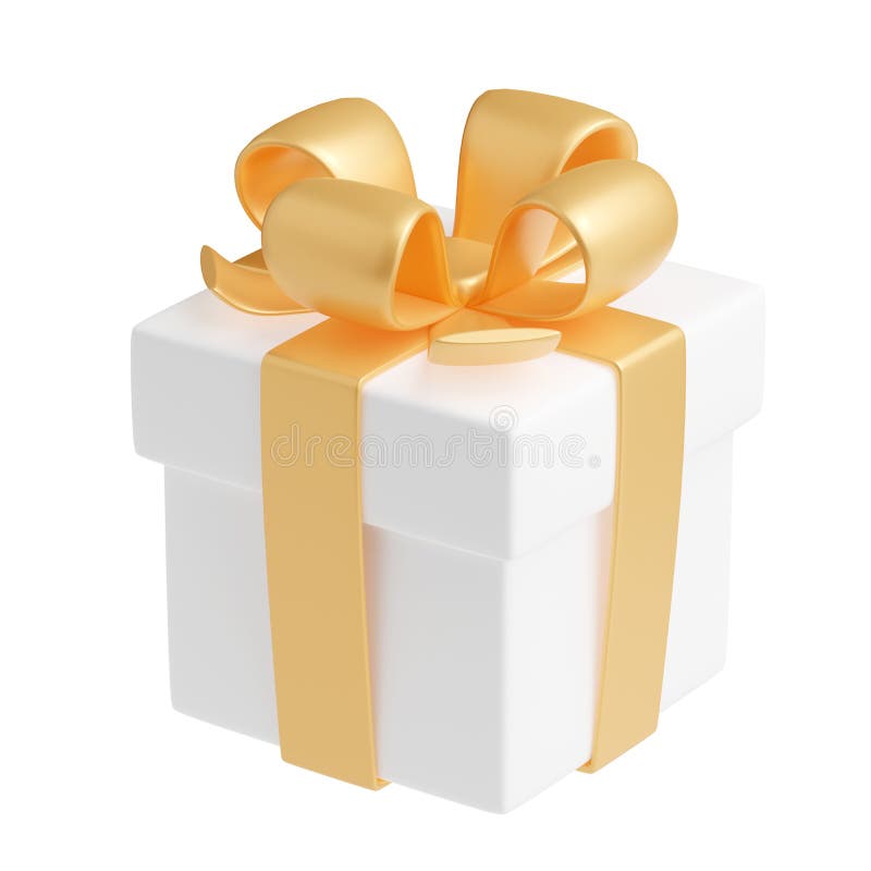 Geschenkbox mit Leseband und Geschenkverpackung vektor abbildung