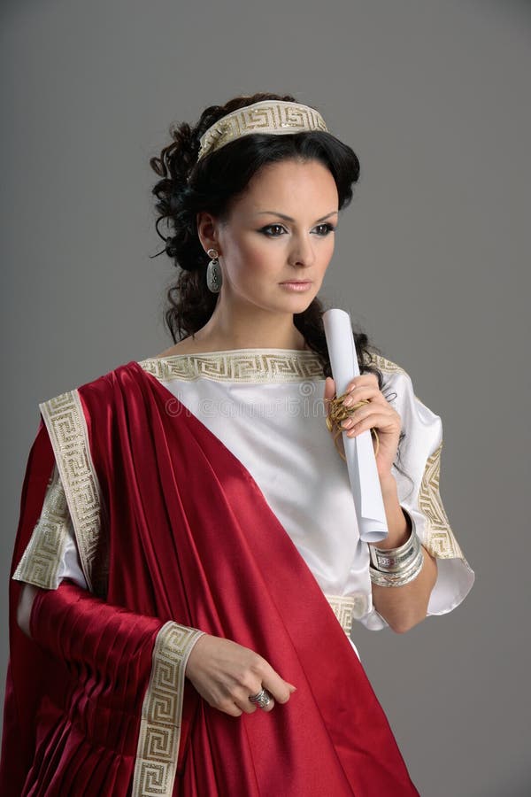 Geschichte des Modedesigns - Neoclassicism, römisch stockbilder Geschichte des Modedesigns - Neoclassicism, römisch stockbilder