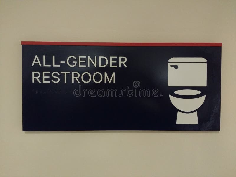 Geschlechts-neutrale Person, alles Geschlechts-Toiletten-Zeichen lizenzfreie stockfotografie Geschlechts-neutrale Person, alles Geschlechts-Toiletten-Zeichen lizenzfreie stockfotografie