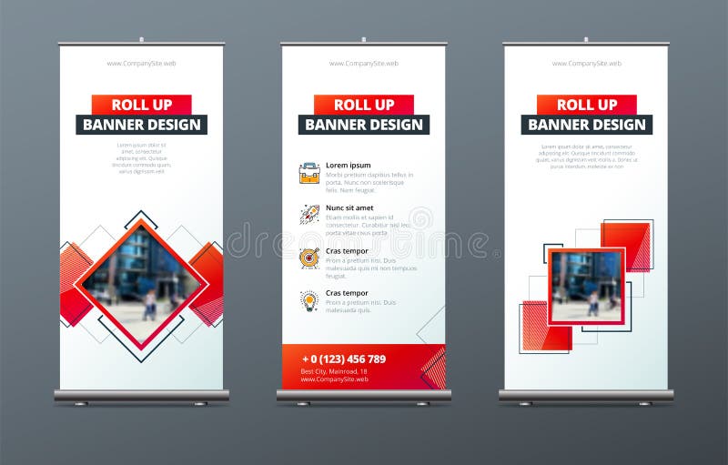 Geschäft rollen oben Fahnenstand Getrennt auf weißem background Abstrakte moderne rollen oben Hintergrund Vertikal rollen Sie obe vektor abbildung Geschäft rollen oben Fahnenstand Getrennt auf weißem background Abstrakte moderne rollen oben Hintergrund Vertikal rollen Sie obe vektor abbildung